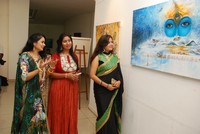 Krishnansh Painting Exhibition launch at Stater Art Gallery